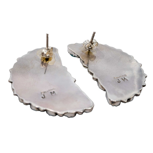 Perla Turquoise Stud Earrings WOMEN - Accessories - Jewelry - Earrings Al Zuni