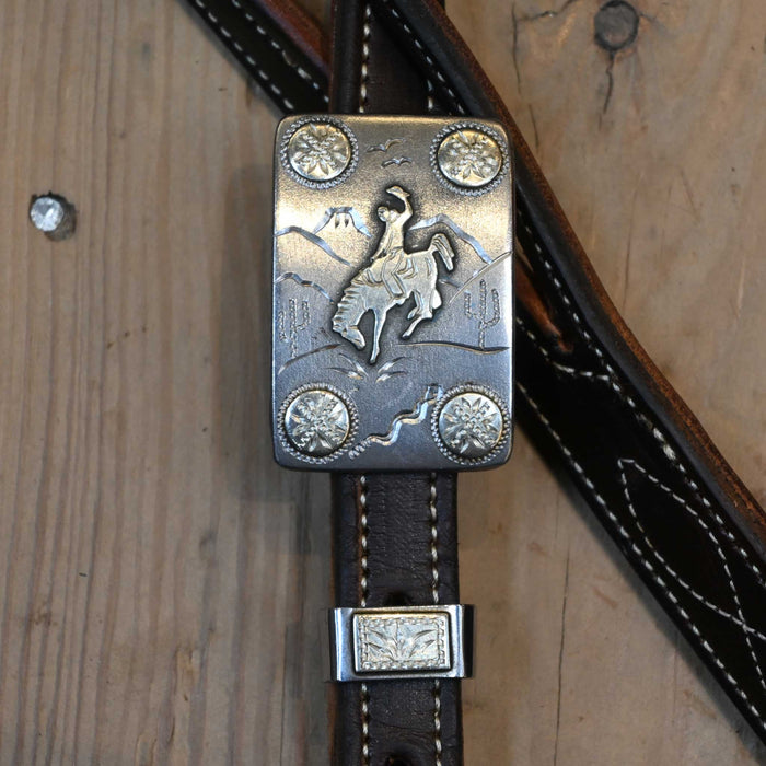 Barry Guillory 3/4" Split Ear Headstall w/Lawson Buckle Tack - Headstalls Barry Guillory