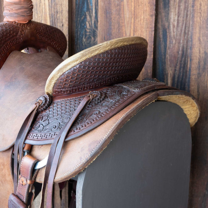 13.5" USED TESKEY'S RANCH SADDLE