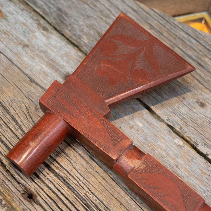 Vintage Tomahawk Catlinite Pipe Collectibles MISC