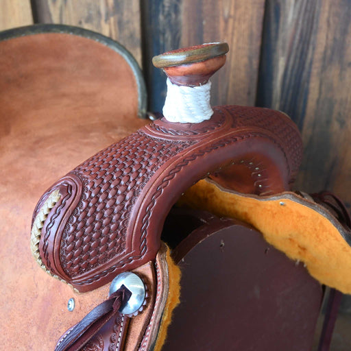 16" TESKEY'S RANCH ASSOCIATION SADDLE Saddles - New Teskey's Saddlery