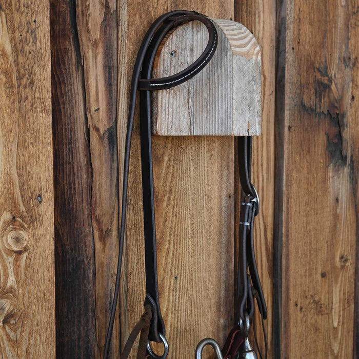 Kerry Kelley Silver Mounted Pecos Solid Port Bridle Rig w/All New Leather