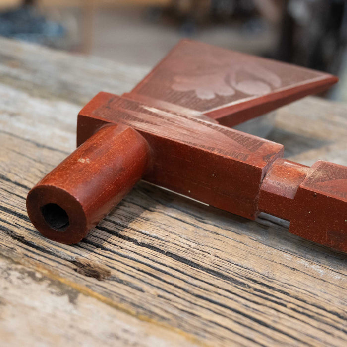 Vintage Tomahawk Catlinite Pipe Collectibles MISC