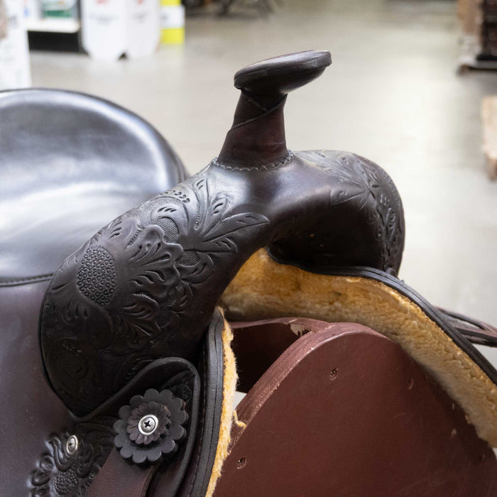 16" USED CIRCLE Y TRAIL SADDLE