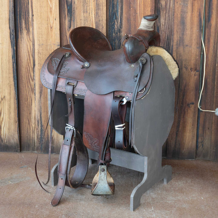 14.5" USED PERKINS RANCH SADDLE