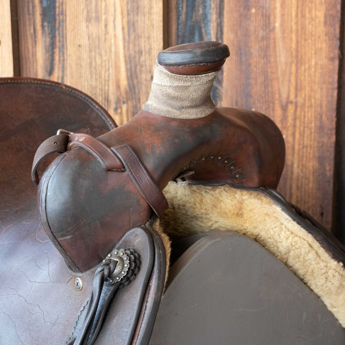 14.5" USED PERKINS RANCH SADDLE
