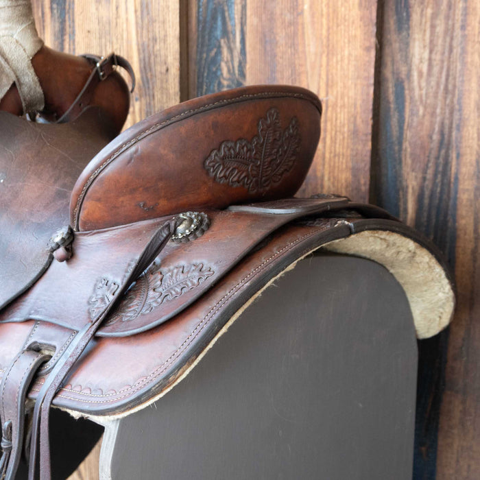 14.5" USED PERKINS RANCH SADDLE