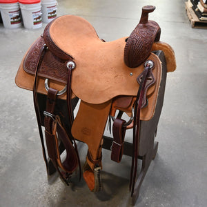 16" TESKEY'S RANCH CUTTER SADDLE Saddles Teskey's Saddlery