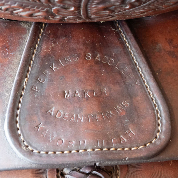 14.5" USED PERKINS RANCH SADDLE