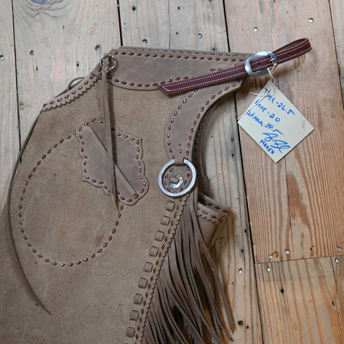 Gerry Gesell Stepthrough Chaps Tack - Chaps & Chinks Gerry Gesell