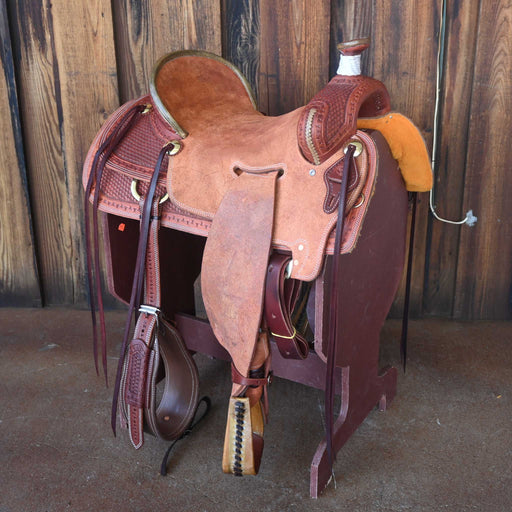 16" TESKEY'S RANCH ASSOCIATION SADDLE Saddles - New Teskey's Saddlery