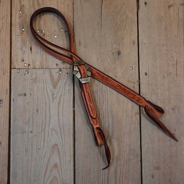 Ross Bullinger 3/4" Split Ear Headstall w/Dean Buckle