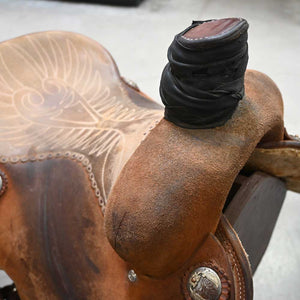 15" USED JEFF SMITH ROPING SADDLE Saddles Jeff Smith   