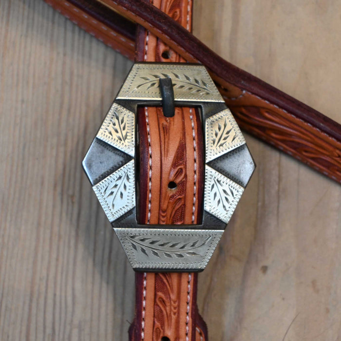 Ross Bullinger 3/4" Split Ear Headstall w/Dean Buckle