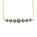 Sterling and Gold Plated Graduated Bead Necklace WOMEN - Accessories - Jewelry - Necklaces Indian Touch of Gallup
