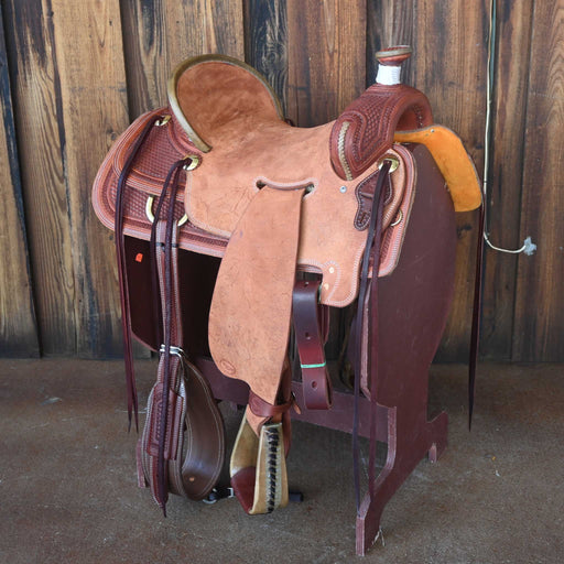 16" TESKEY'S RANCH ASSOCIATION SADDLE Saddles - New Teskey's Saddlery