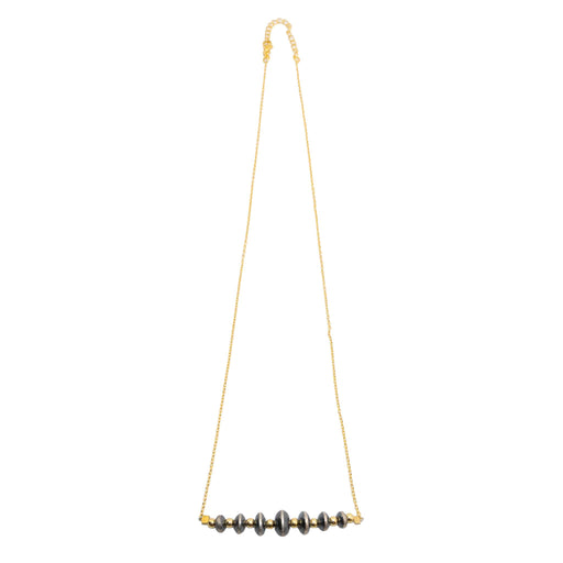 Sterling and Gold Plated Graduated Bead Necklace WOMEN - Accessories - Jewelry - Necklaces Indian Touch of Gallup