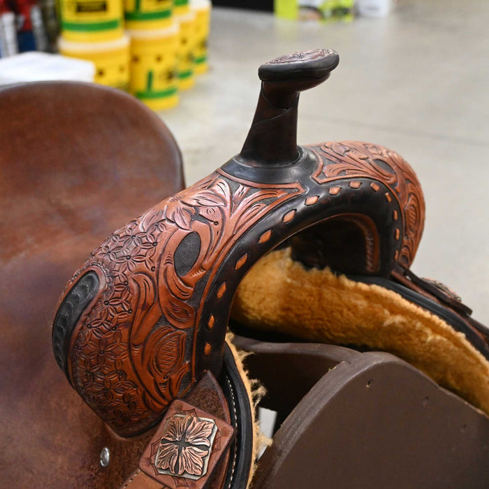 14.5" USED JEFF SMITH XTREME BARREL SADDLE