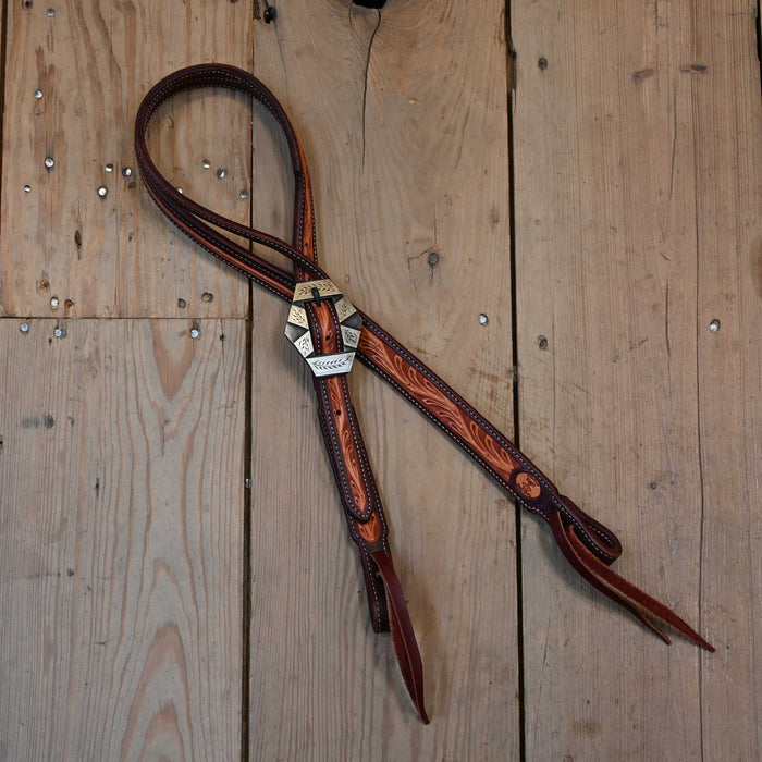 Ross Bullinger 3/4" Split Ear Headstall w/Dean Buckle