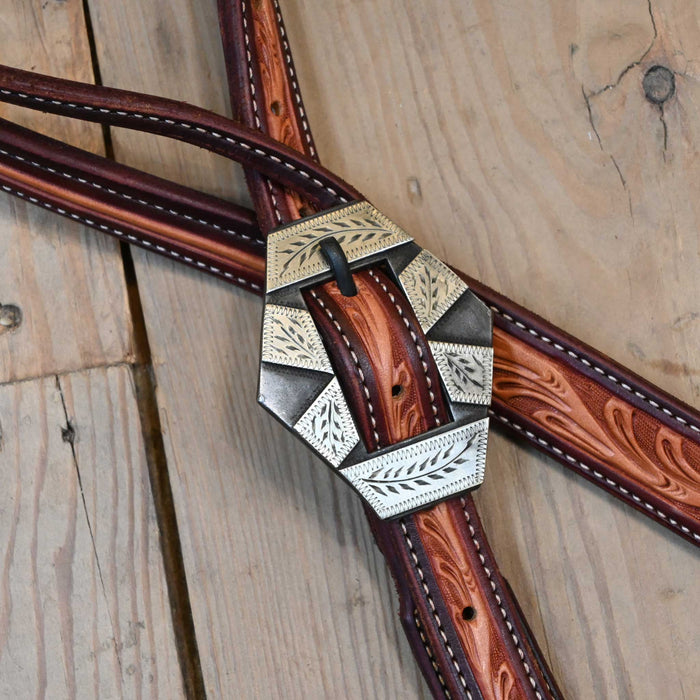 Ross Bullinger 3/4" Split Ear Headstall w/Dean Buckle