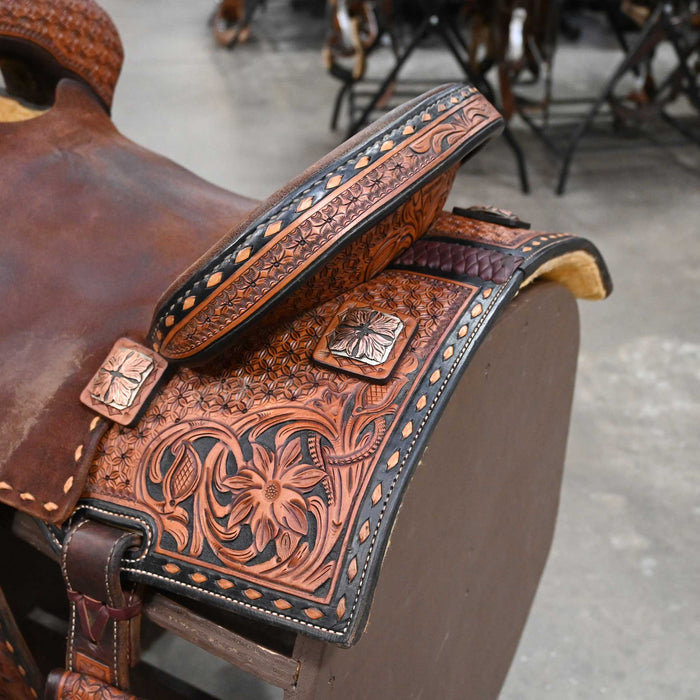 14.5" USED JEFF SMITH XTREME BARREL SADDLE