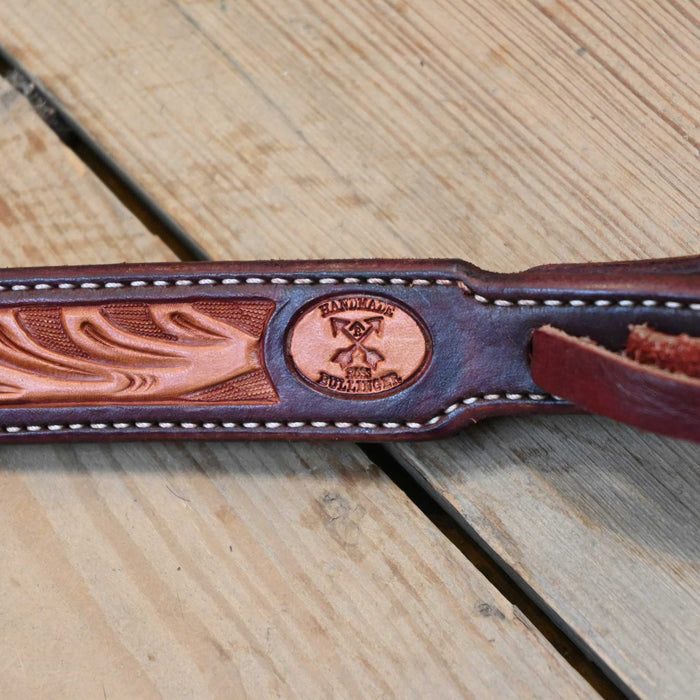 Ross Bullinger 3/4" Split Ear Headstall w/Dean Buckle