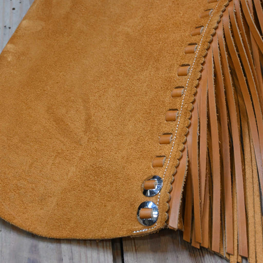 Amber Roughout Stepthrough Chaps Tack - Chaps & Chinks misc