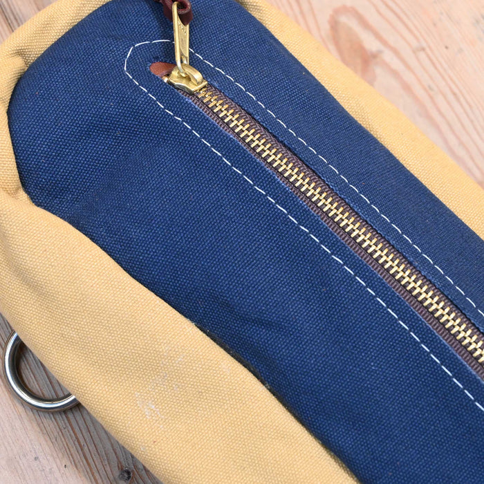 Handmade Canvas Cantle Bag