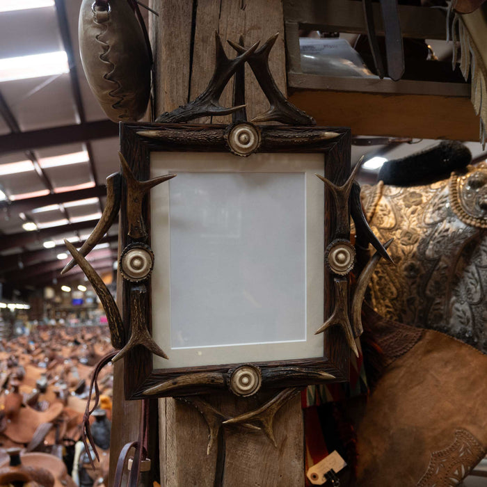 German Black Forrest Antler Frame 2359