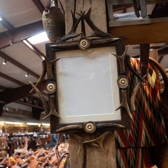 German Black Forrest Antler Frame 2359