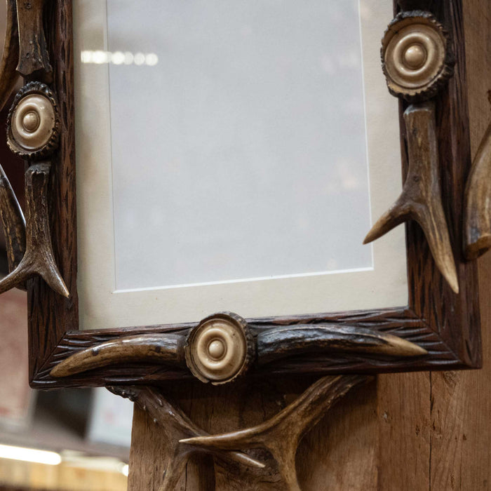 German Black Forrest Antler Frame 2359