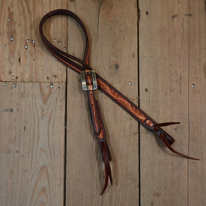 Ross Bullinger 5/8" Split Ear Headstall w/C.R.E. Buckle