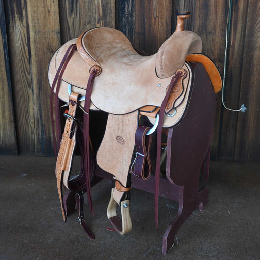 15.5" TESKEY'S PRO CUTTER RANCH CUTTER SADDLE Saddles - New Teskey's Saddlery