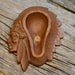 Mid Century Indian Chief Pipe Holder Collectibles MISC