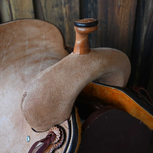 15.5" TESKEY'S PRO CUTTER RANCH CUTTER SADDLE Saddles - New Teskey's Saddlery