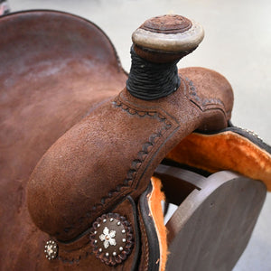 13.5" PATRICK SMITH ROPING SADDLE Saddles Patrick Smith