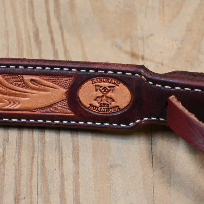 Ross Bullinger 5/8" Split Ear Headstall w/C.R.E. Buckle