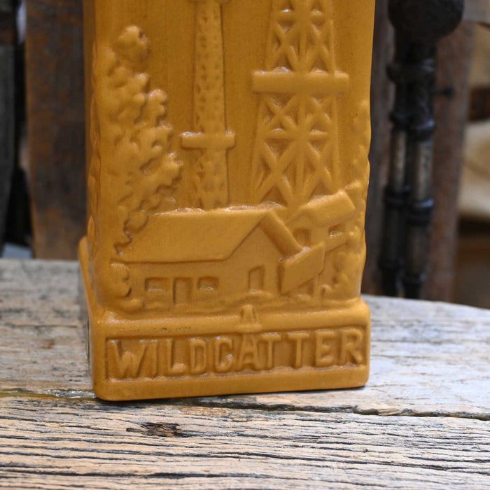 1968 Wildcatter Bourbon Whiskey Decanter Louiseville, KY Collectibles Wildcatter Distilling Co.