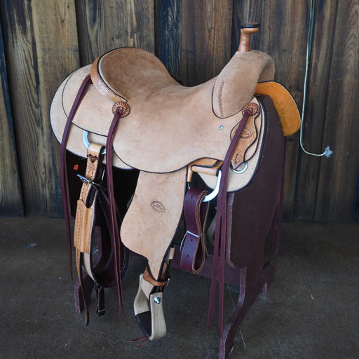 16" TESKEY'S PRO CUTTER RANCH CUTTER SADDLE Saddles - New Teskey's Saddlery
