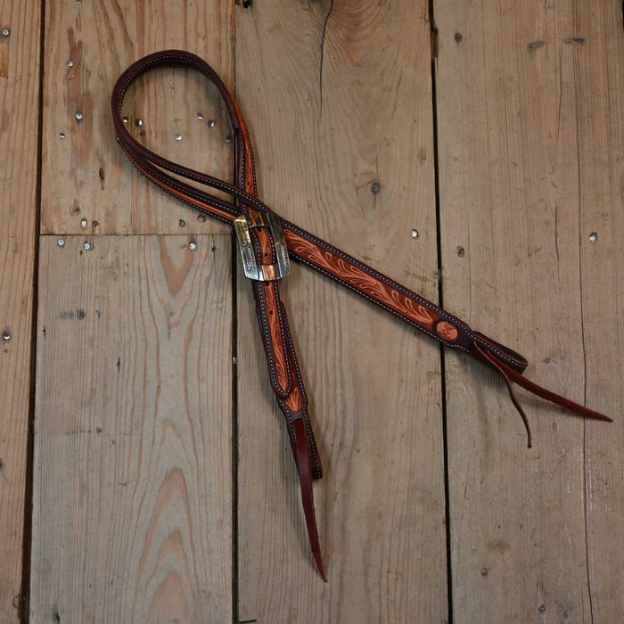 Ross Bullinger 3/4" Split Ear Headstall w/C.R.E. Buckle