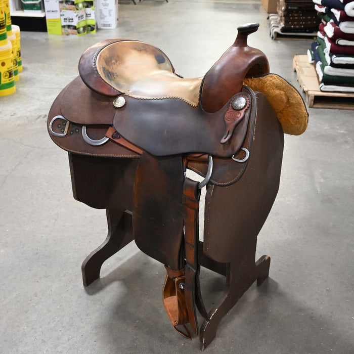 16.5" USED BILLY COOK TRAINING SADDLE