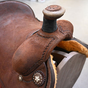 14.5" PATRICK SMITH ROPING SADDLE Saddles Patrick Smith