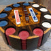 Vintage 1960's 300 Chip Poker Set - Complete with Cover Collectibles misc