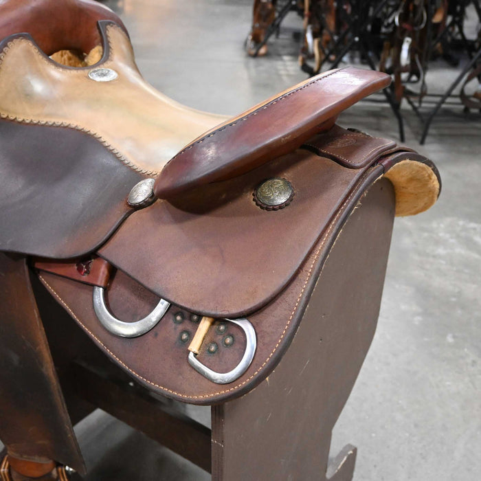 16.5" USED BILLY COOK TRAINING SADDLE
