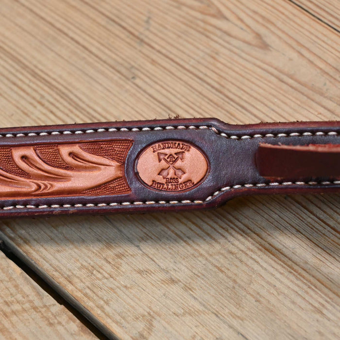 Ross Bullinger 3/4" Split Ear Headstall w/C.R.E. Buckle