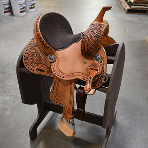 11" TESKEY'S BARREL SADDLE Saddles Teskey's Saddlery