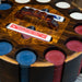 Vintage 1960's 300 Chip Poker Set - Complete with Cover Collectibles misc