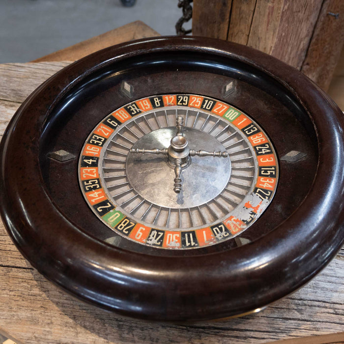 Vintage 1940's Rotta Games Roulette Wheel - 14.5" Diameter Collectibles Rotta Games
