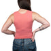 Double Layered Seamless Top - Light Cherry WOMEN - Clothing - Tops - Sleeveless By Together
