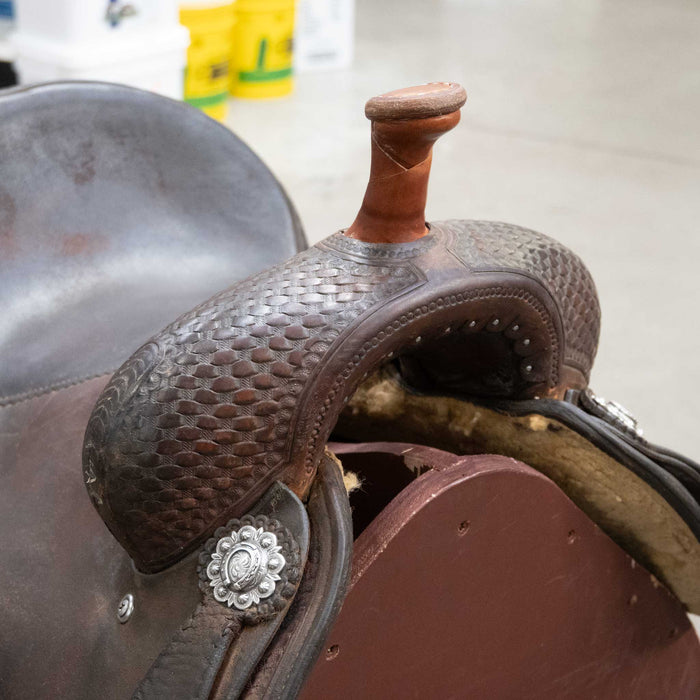 13.5" USED DALE MARTIN BARREL SADDLE